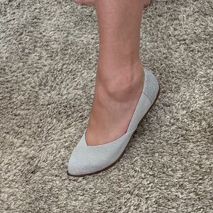 Toms Light Gray Women's Flats